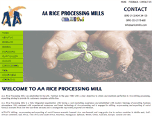 Tablet Screenshot of aaricemills.com